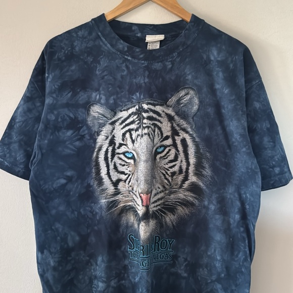 Vintage Tiger Siegfried & Roy T-Shirt / Large / 90s - Picture 3 of 9